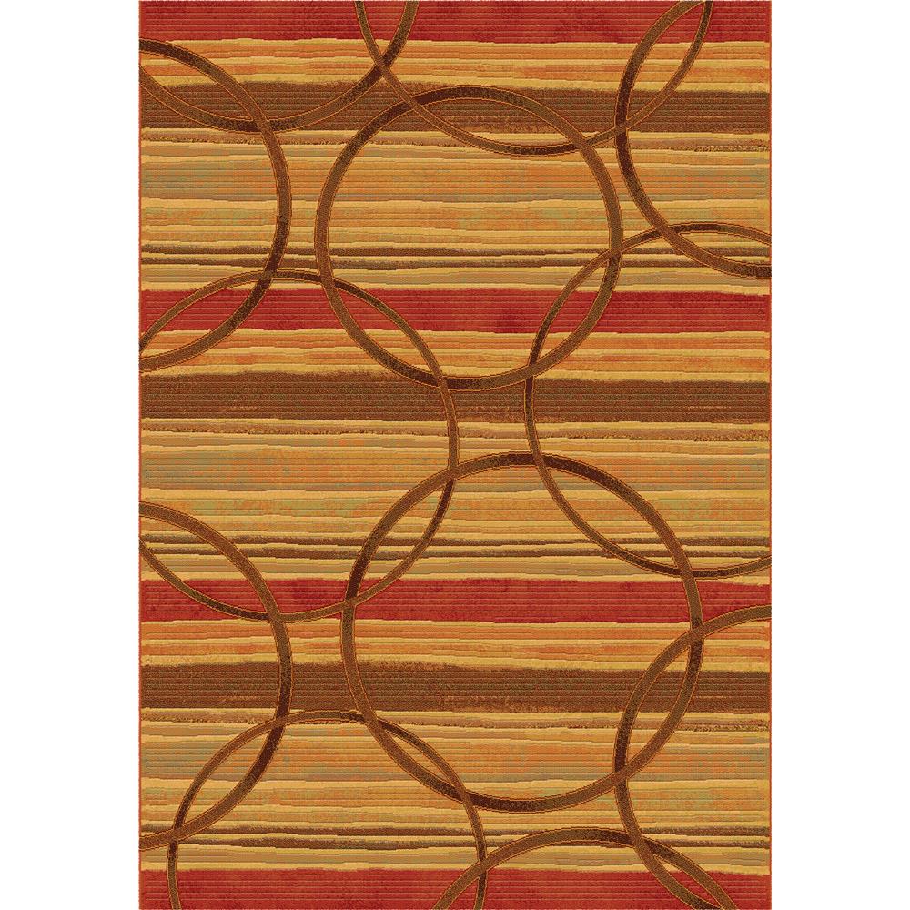 Dynamic Rugs 68146-3030 Eclipse 7 Ft. 10 In. X 10 Ft. 10 In. Rectangle Rug in Spice